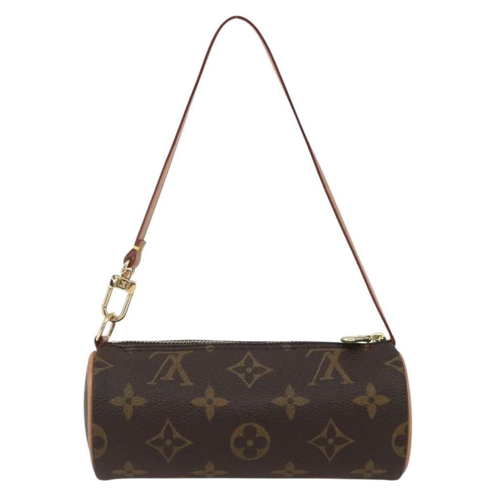 Louis Vuitton Papillon Pochette Brown Canvas Good condition - Back View