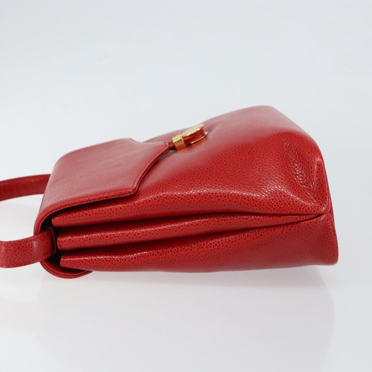 Givenchy Shoulder Bag Red Leather Good condition - Model View