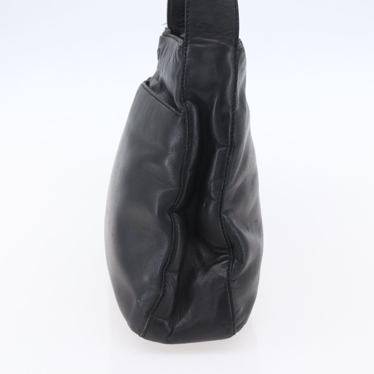 Loewe Anagram Shoulder Bag Black Leather Good condition - Model View