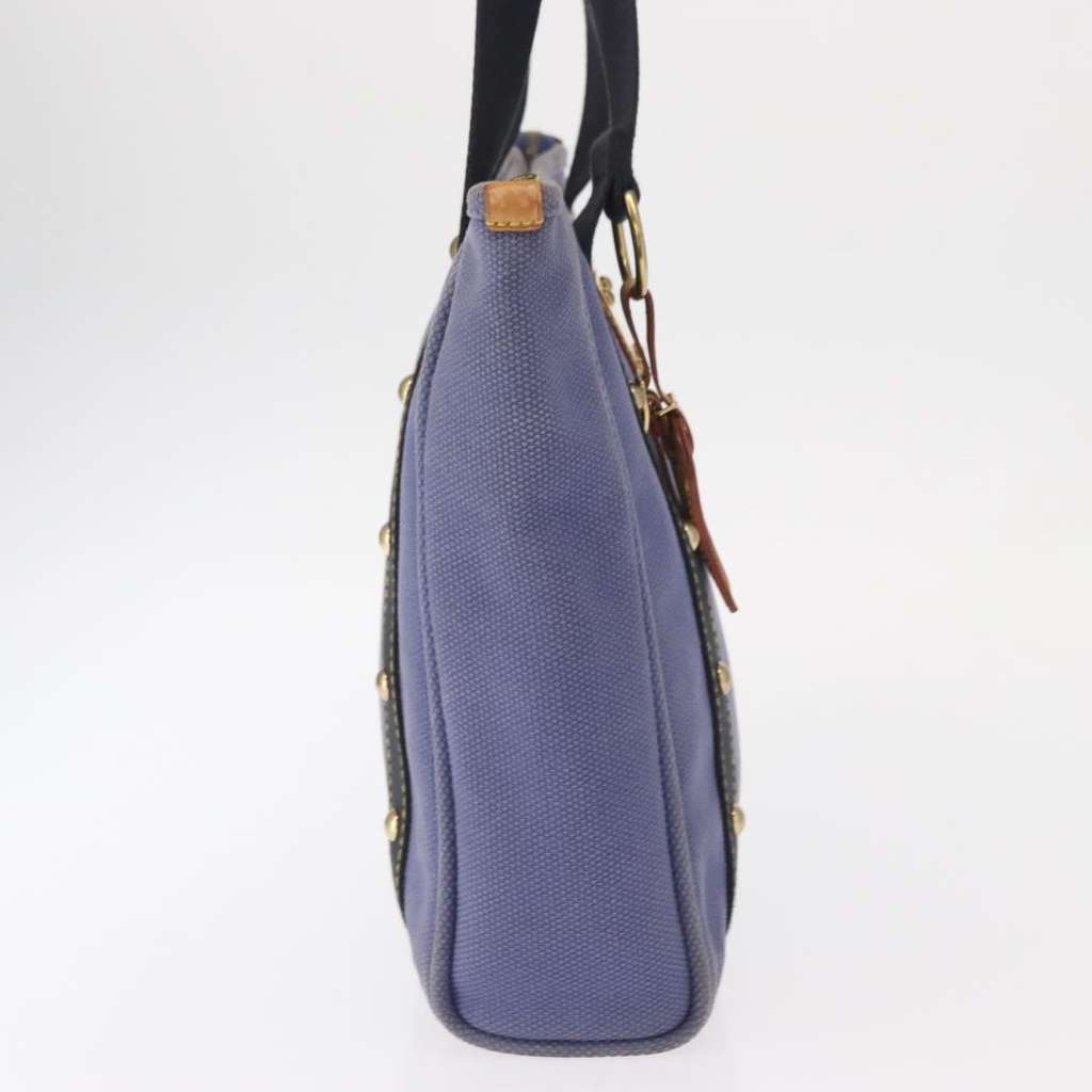 Louis Vuitton Antigua Tote Blue Canvas Fair condition - Model View