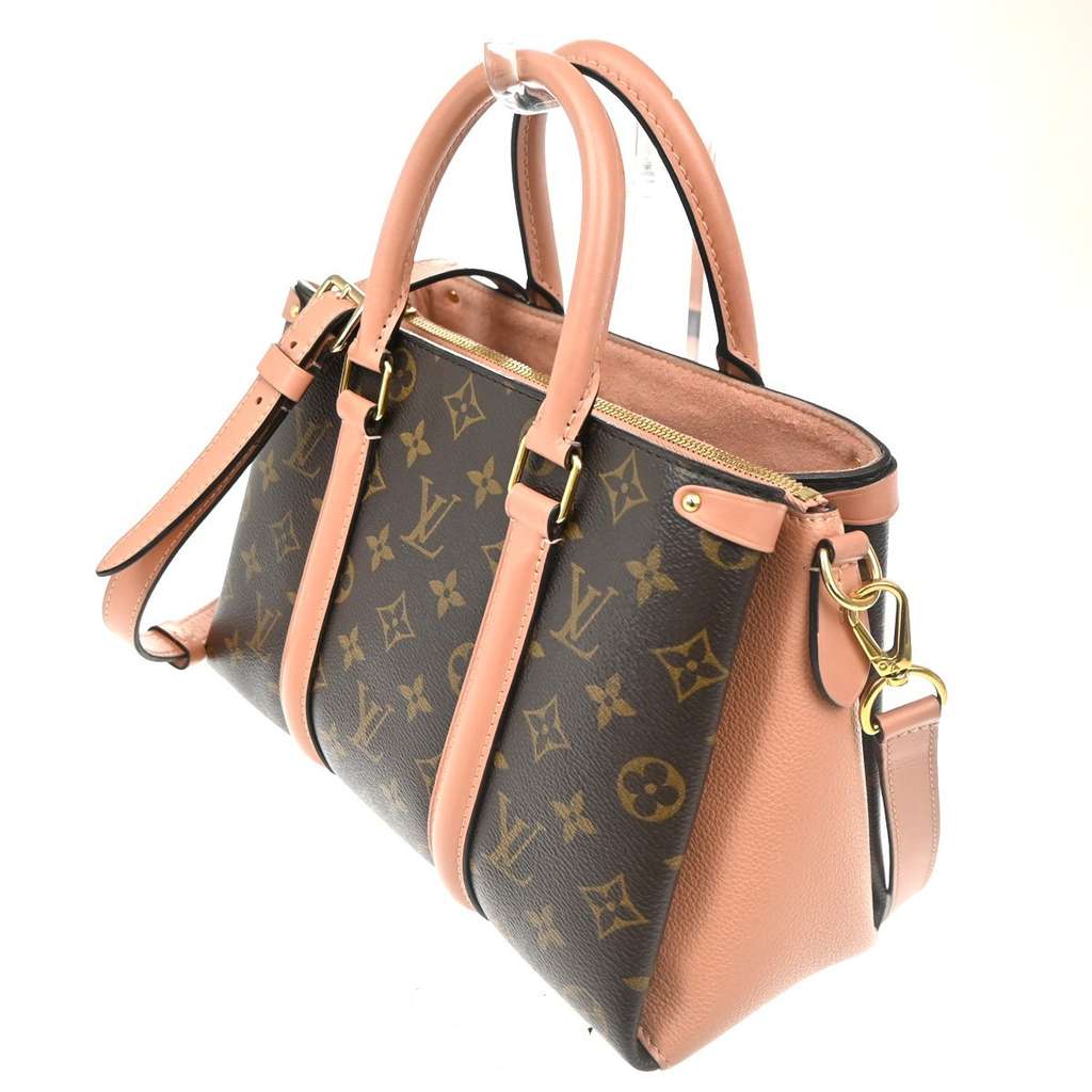 Louis Vuitton Soufflot Tote Pink Canvas Good condition - Inside View