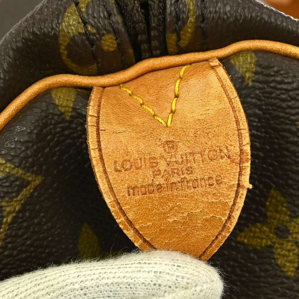 Louis Vuitton Keepall Bag Brown Canvas Fair condition - Model View