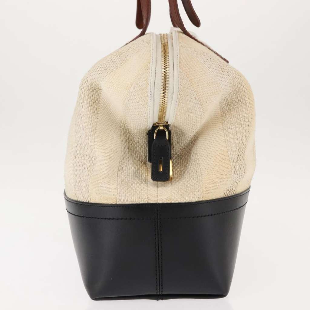 Fendi Pequin 2Bag Beige Canvas Good condition - Model View