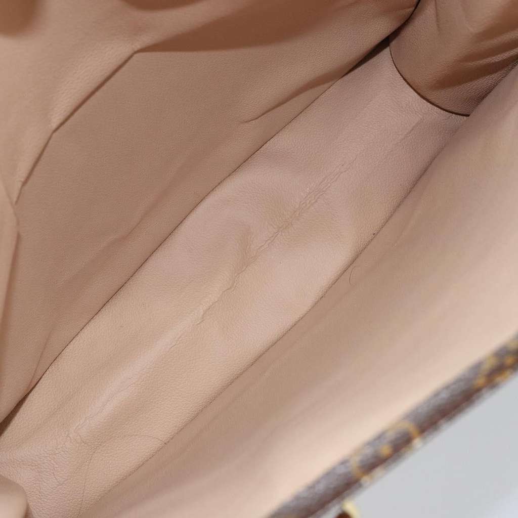 Louis Vuitton Vintage Sac Plat Bag Brown Canvas Good condition - Box View