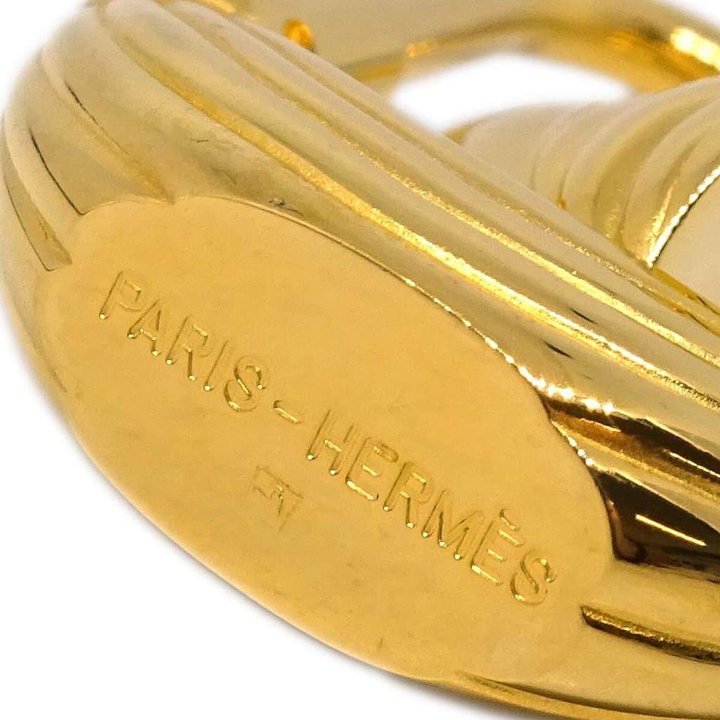 Hermès Harp Cadena Padlock Gold Good condition - Model View
