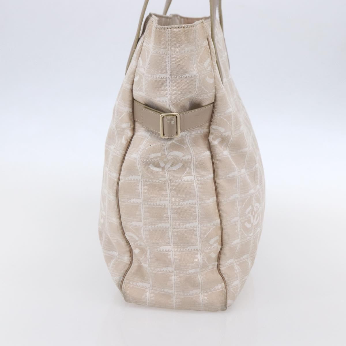 Chanel Travel Line Tote Beige Good condition - Inside View