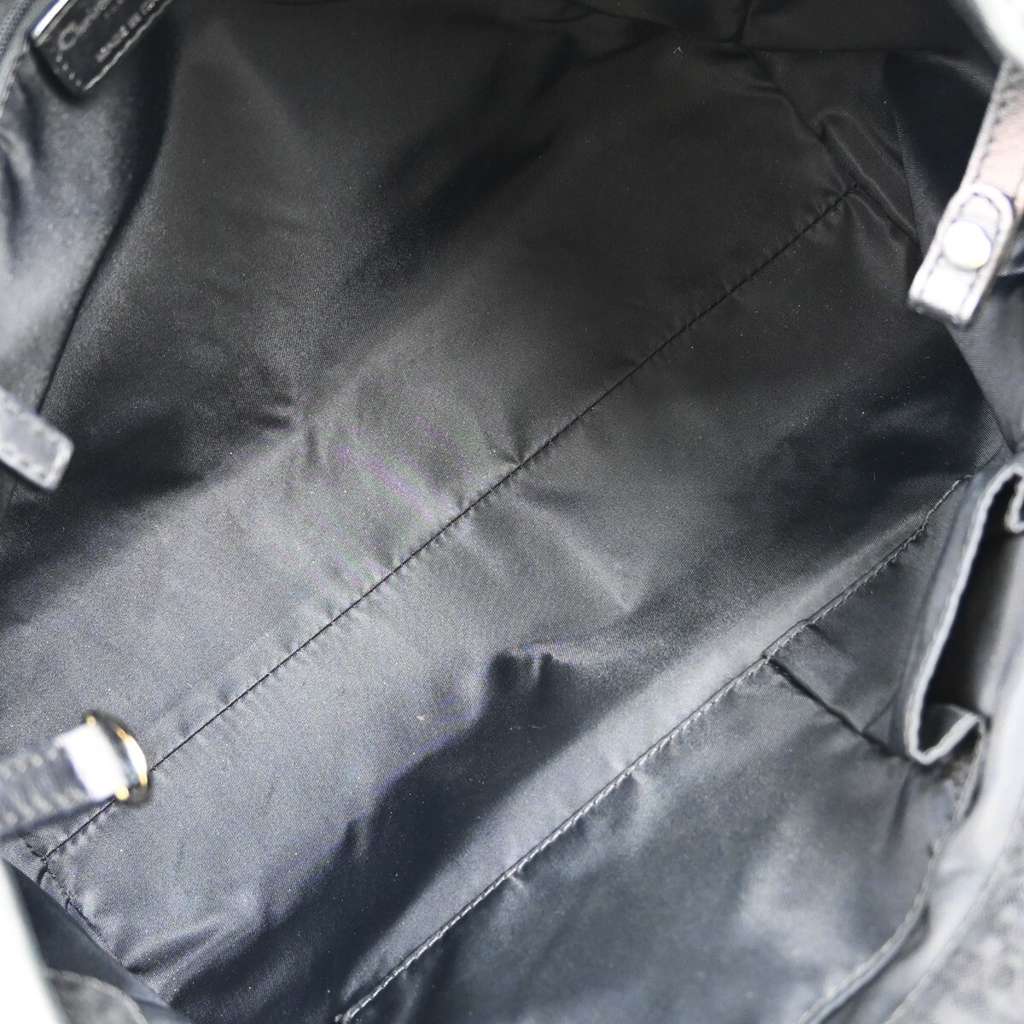 Christian Dior Lovely Tote Black Canvas Good condition - Inside View