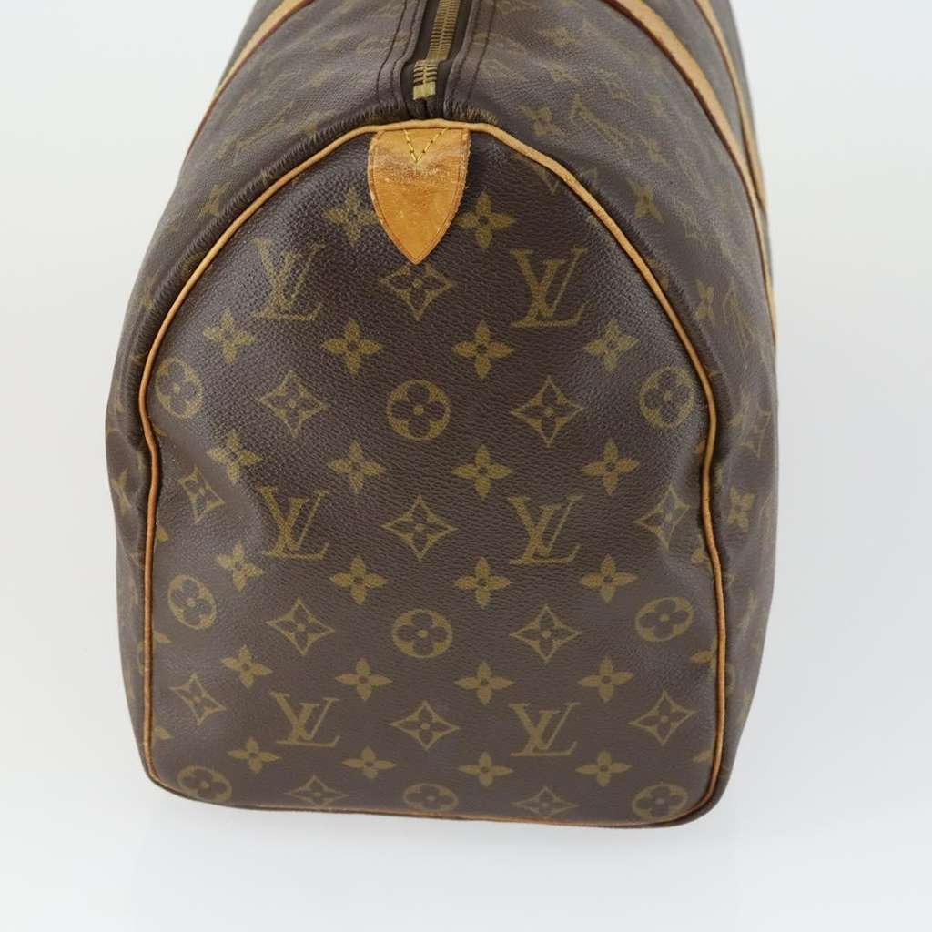 Louis Vuitton Keepall Bag Brown Canvas Fair condition - Inside View