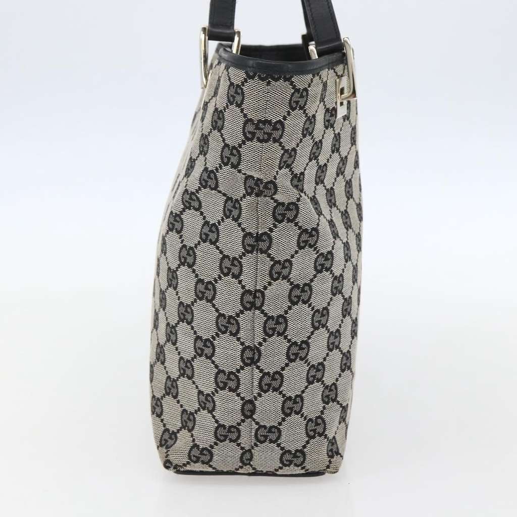 Gucci Vintage tote Navy Canvas Good condition - Model View