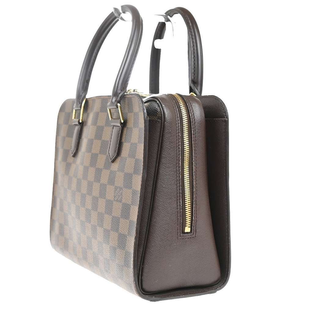 Louis Vuitton Triana Bag Brown Canvas Good condition - Inside View