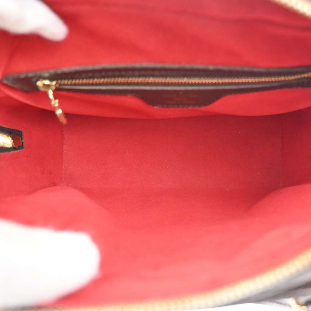 Louis Vuitton Triana Bag Brown Canvas Good condition - Box View