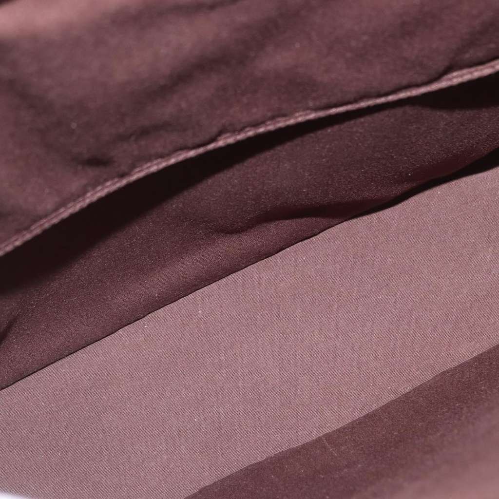 Louis Vuitton Sac Plat Bag Brown Leather Fair condition - Box View