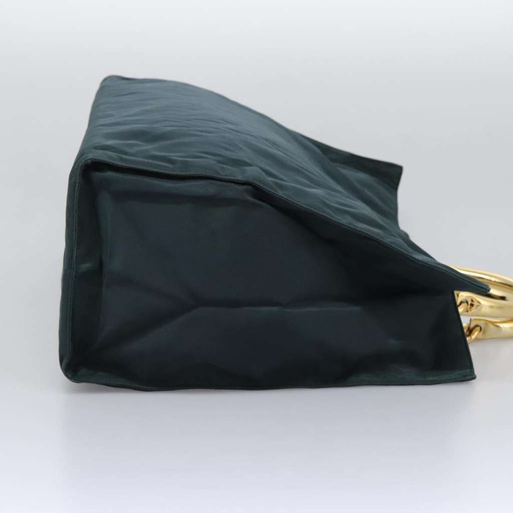 Prada Metal Handles Tote Khaki Good condition - Model View