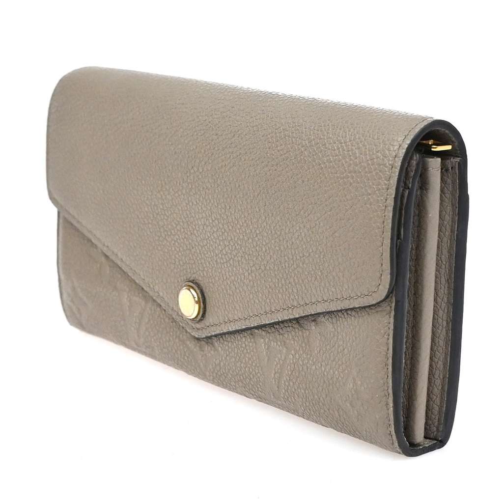 Louis Vuitton Sarah Wallet NM Beige Leather Good condition - Inside View