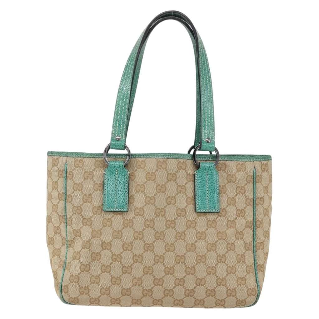 Gucci Open Tote Beige Canvas Good condition - Back View