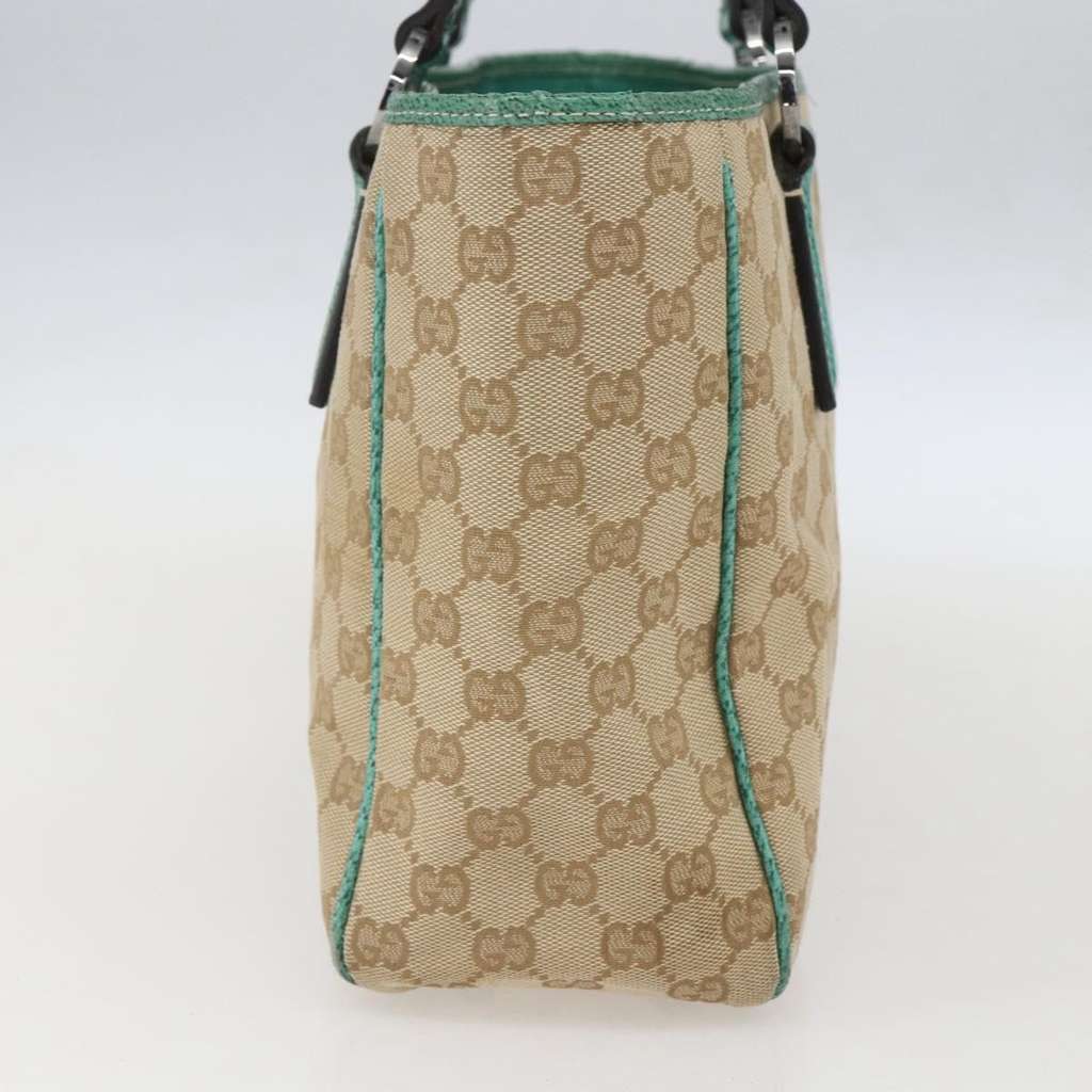 Gucci Open Tote Beige Canvas Good condition - Model View