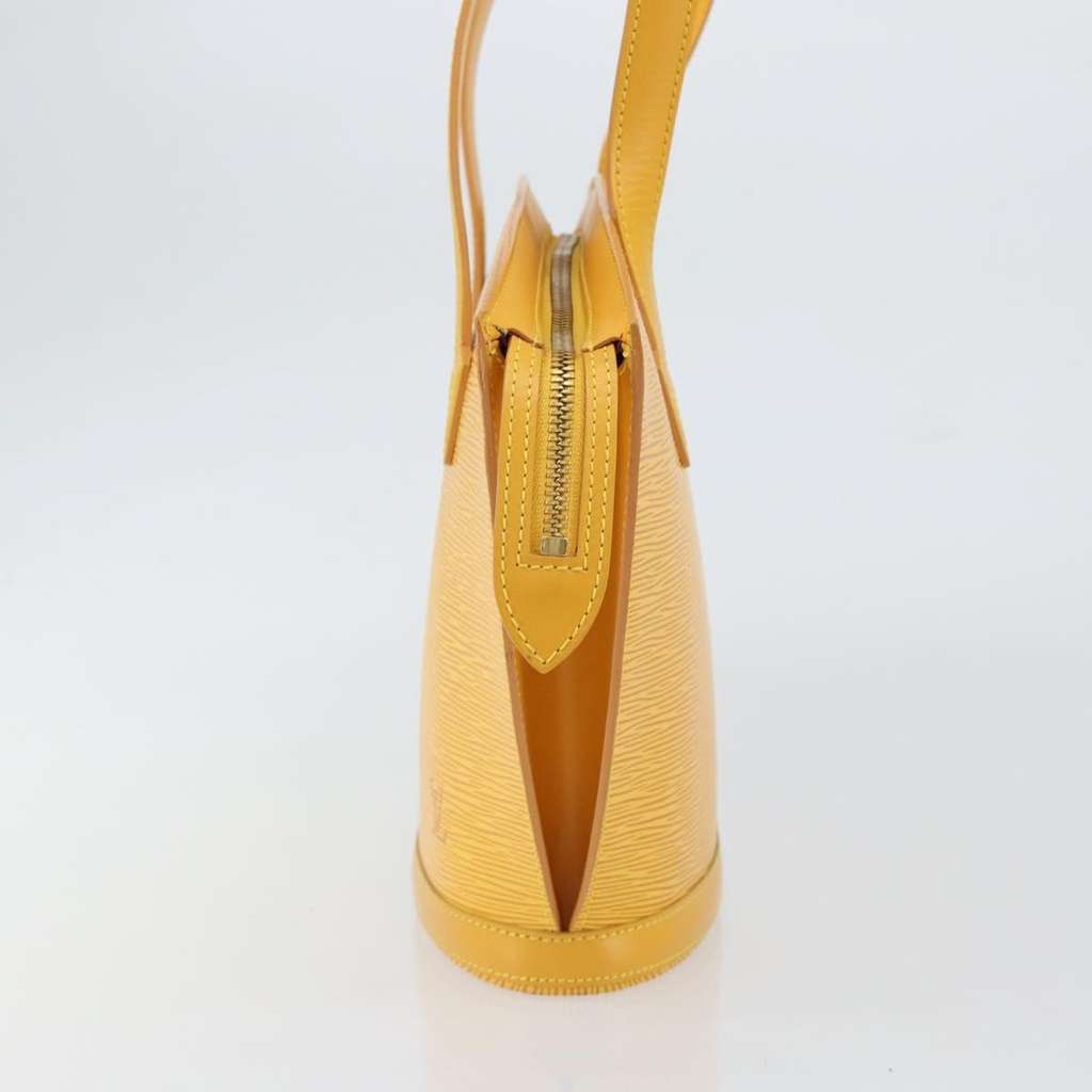 Louis Vuitton Saint Jacques Handbag Yellow Leather Good condition - Model View