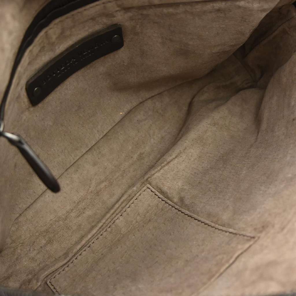 Bottega Veneta Nodini Crossbody Bag Brown Leather Good condition - Inside View