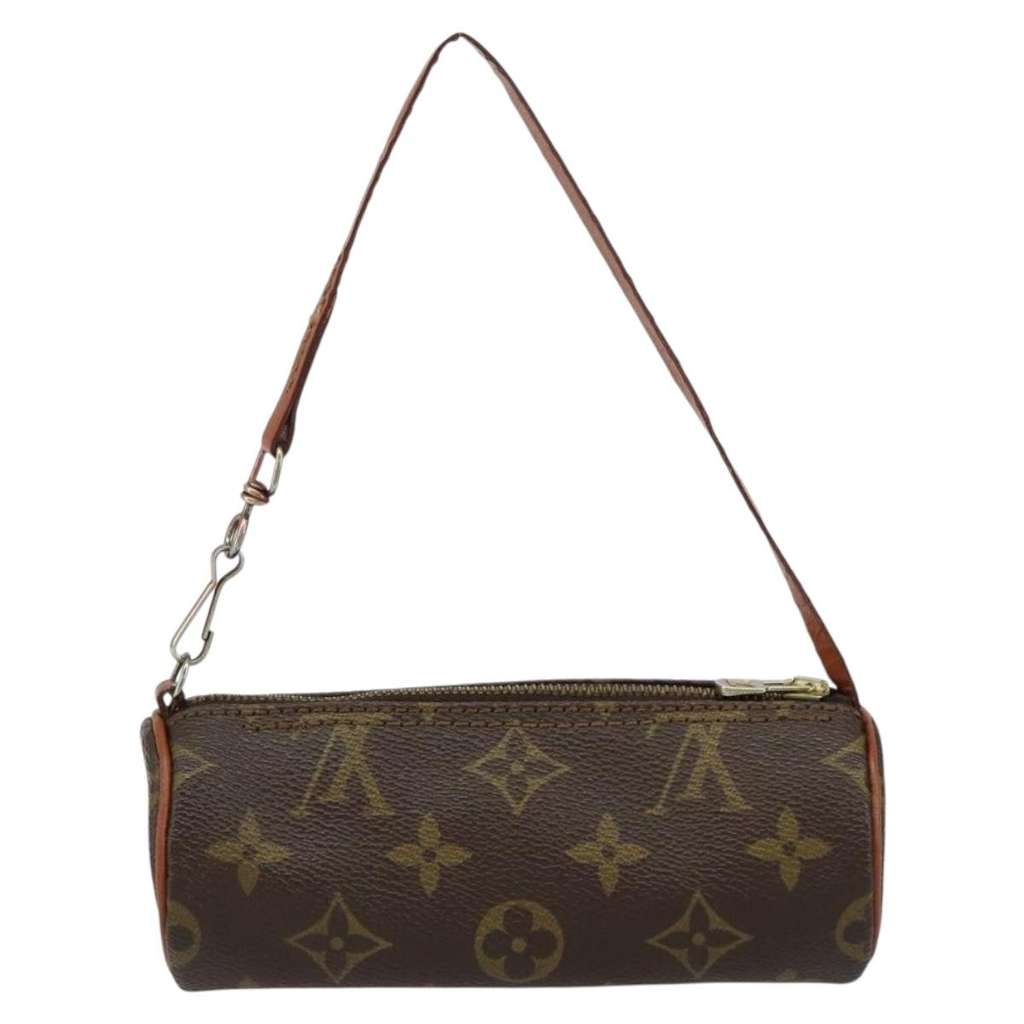 Louis Vuitton Papillon Pochette Brown Canvas Good condition - Back View