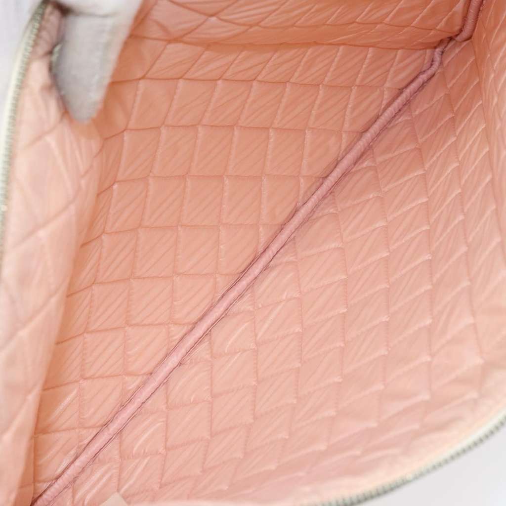 Chanel Coco Cuba Pouch White Canvas Good condition - Box View