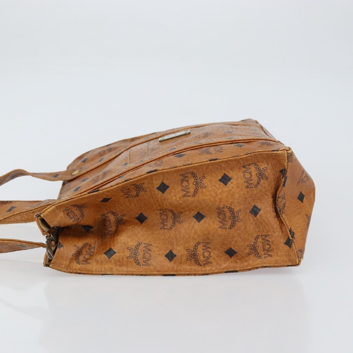 Mcm Vintage Visetos Tote bag Brown Canvas Good condition - Model View