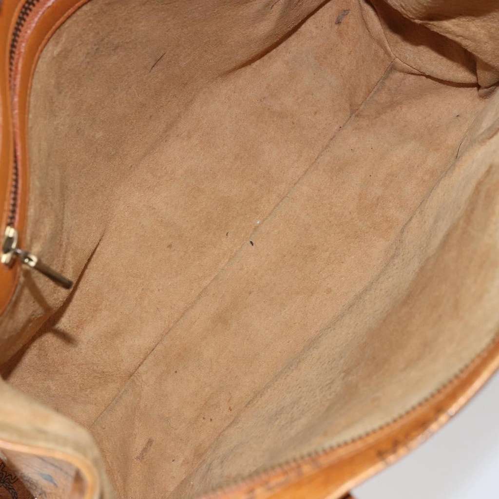 Mcm Vintage Visetos Tote bag Brown Canvas Good condition - Box View