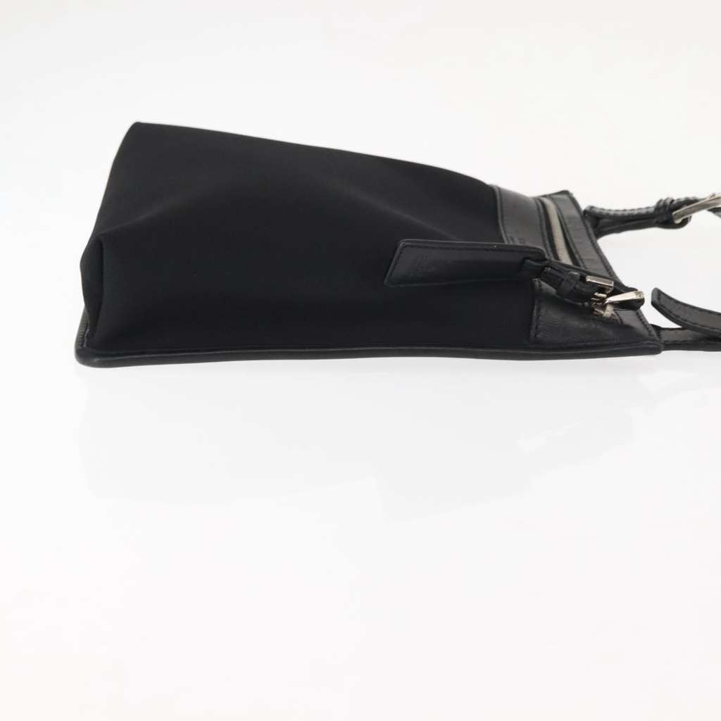 Gucci Vintage Flat Messenger Bag Black Good condition - Inside View