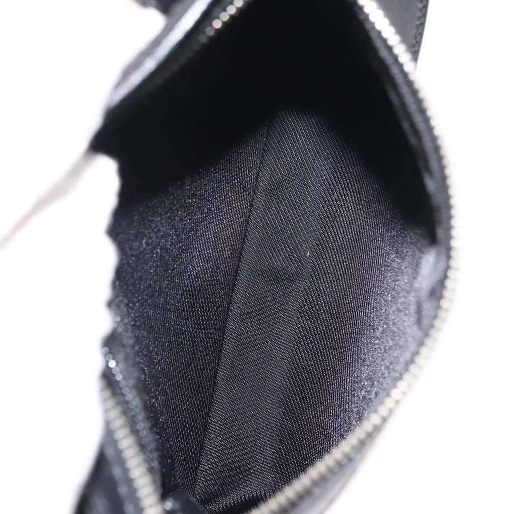 Gucci Vintage Flat Messenger Bag Black Good condition - Box View