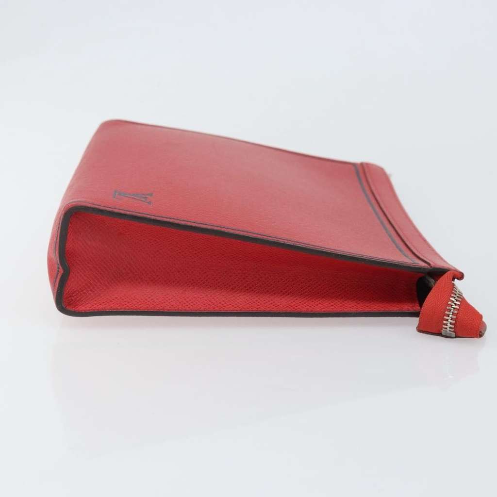 Louis Vuitton Pochette Voyage Red Leather Good condition - Inside View