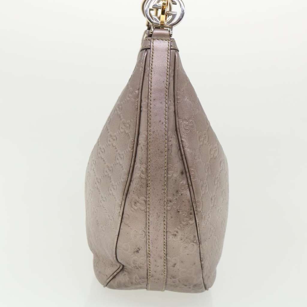 Gucci Hobo Purple Leather Good condition - Inside View