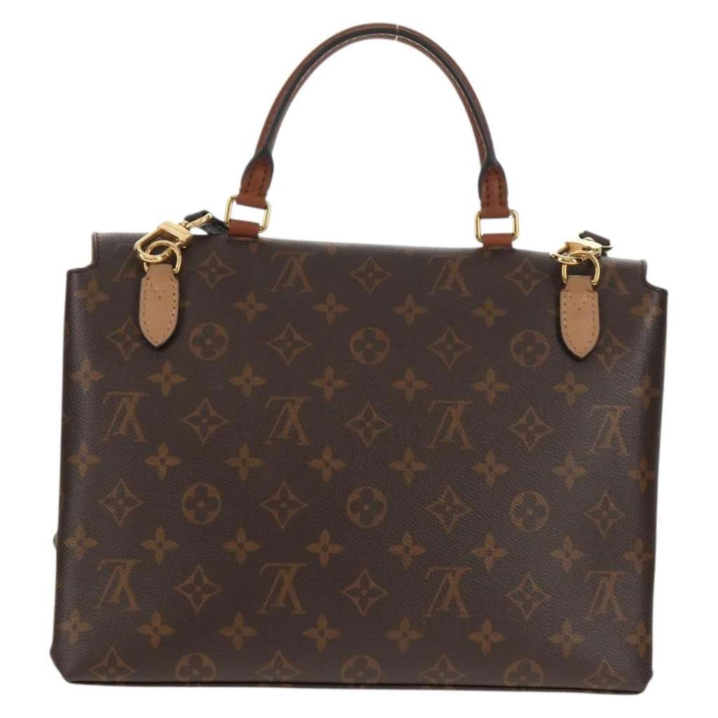 Louis Vuitton Marignan Handbag Brown Canvas Good condition - Back View
