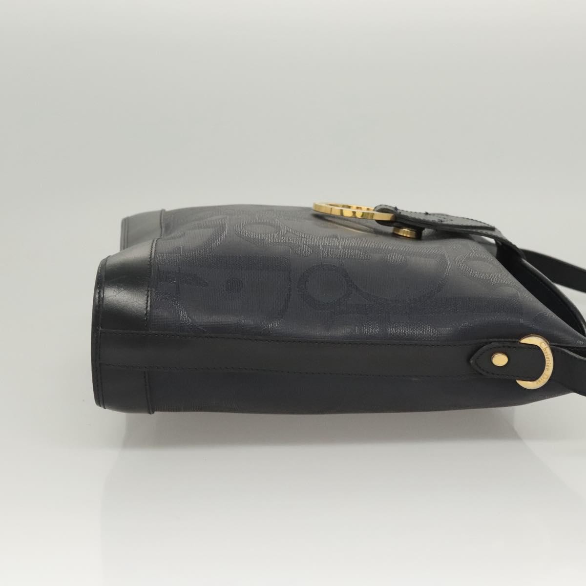 Christian Dior Trotter shoulder bag Navy Canvas Good condition - Inside View