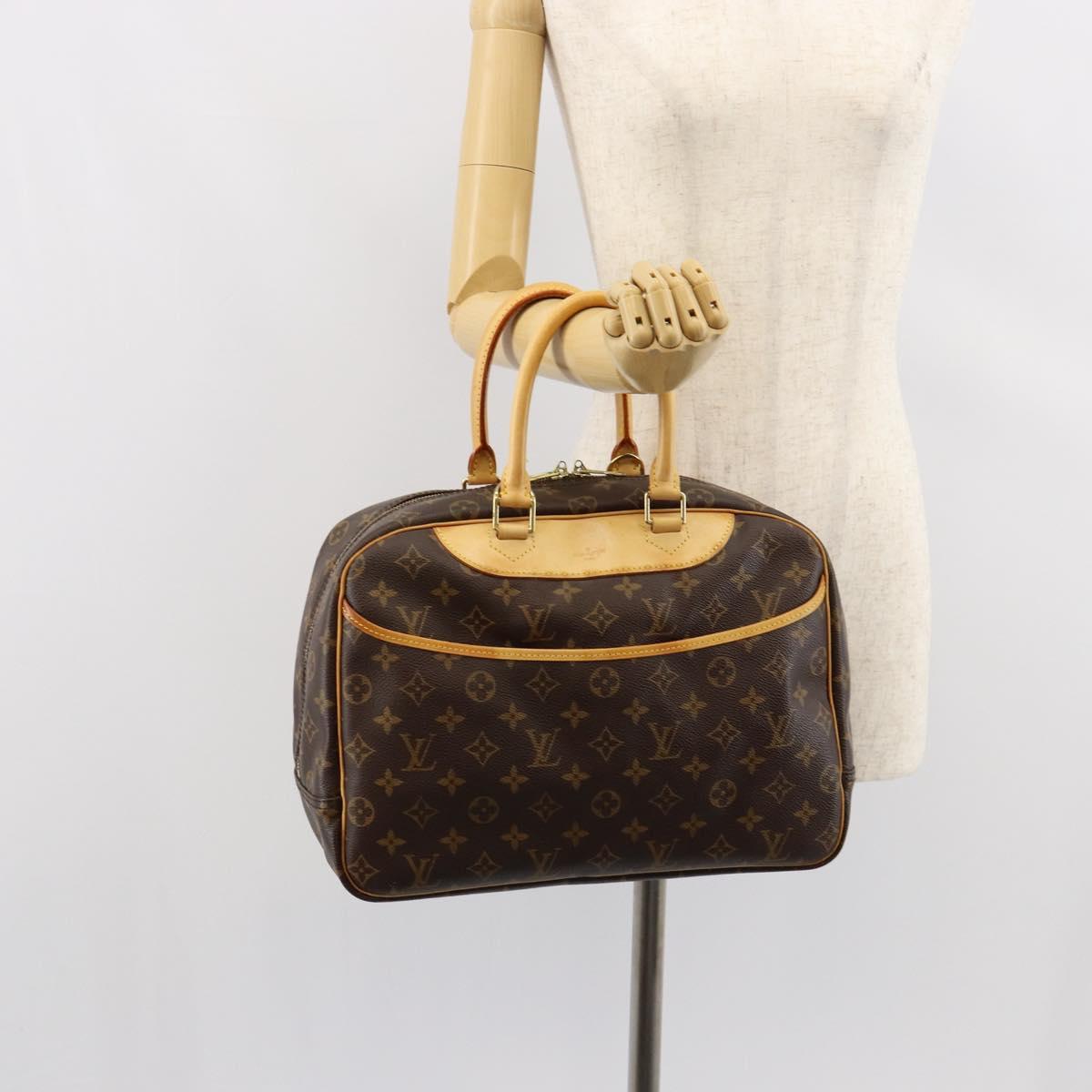 Louis Vuitton Deauville Handbag Brown Canvas Good condition - Inside View