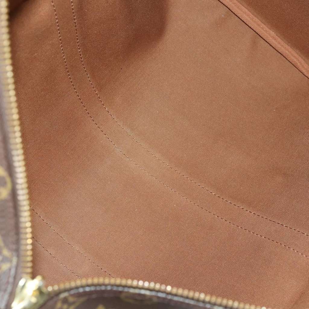 Louis Vuitton Keepall Bag Brown Canvas Fair condition - Box View