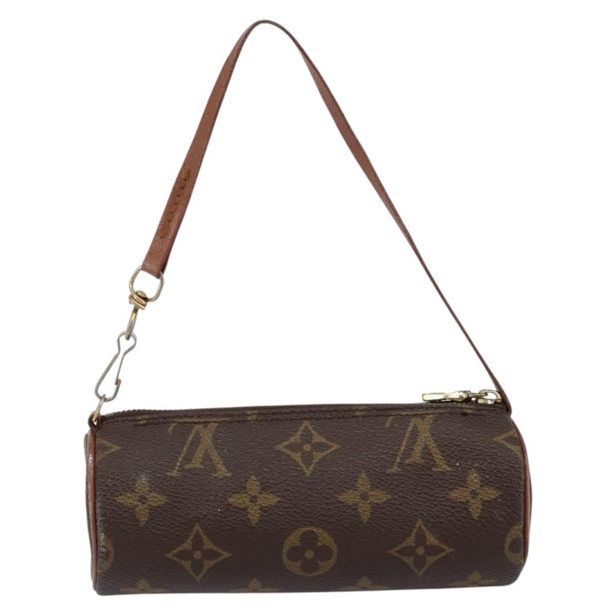 Louis Vuitton Papillon Pochette Brown Canvas Good condition - Back View