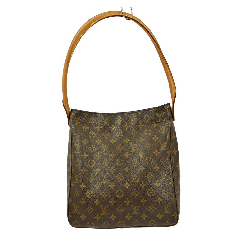 Louis Vuitton Looping Handbag Brown Canvas Good condition - Back View
