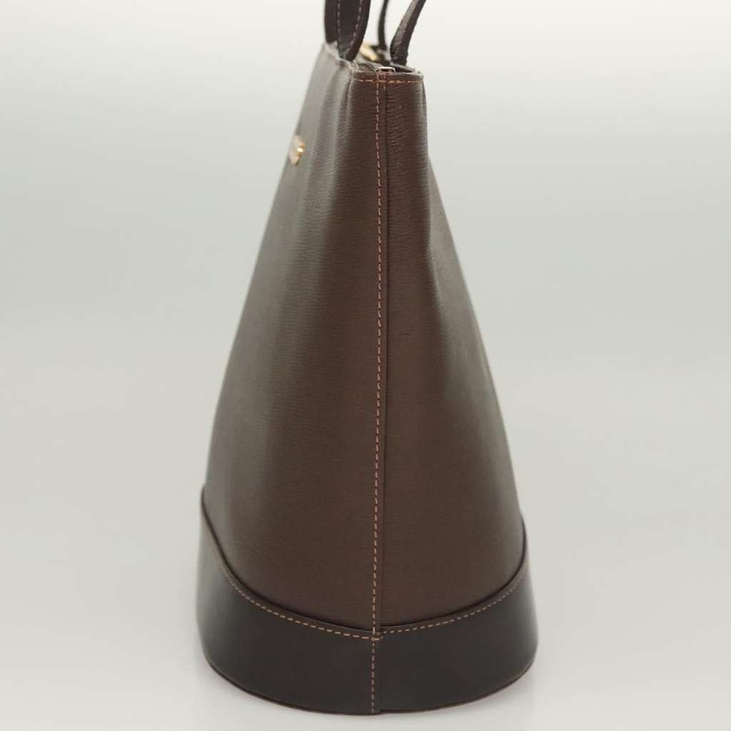 Burberry Handle Tote Brown Leather Good condition - Inside View