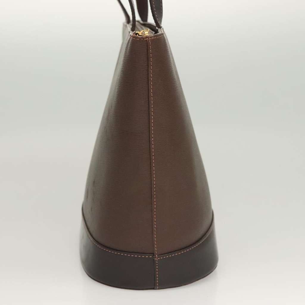 Burberry Handle Tote Brown Leather Good condition - Model View