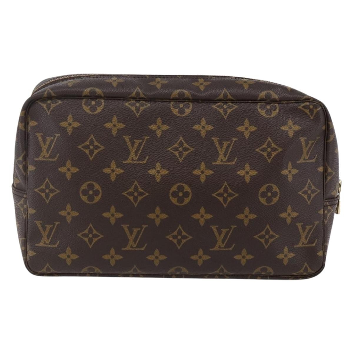 Louis Vuitton Trousse Toilette Brown Canvas Good condition - Back View