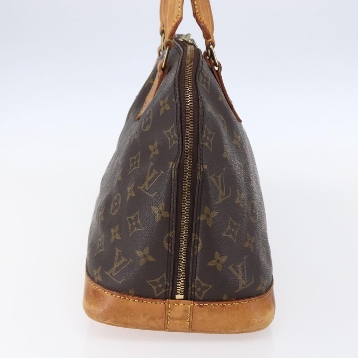 Louis Vuitton Vintage Alma Handbag Brown Canvas Good condition - Model View