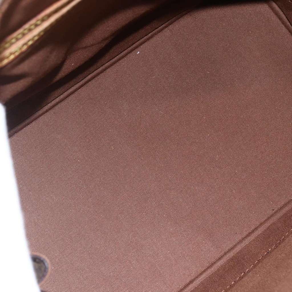 Louis Vuitton Vintage Alma Handbag Brown Canvas Good condition - Box View