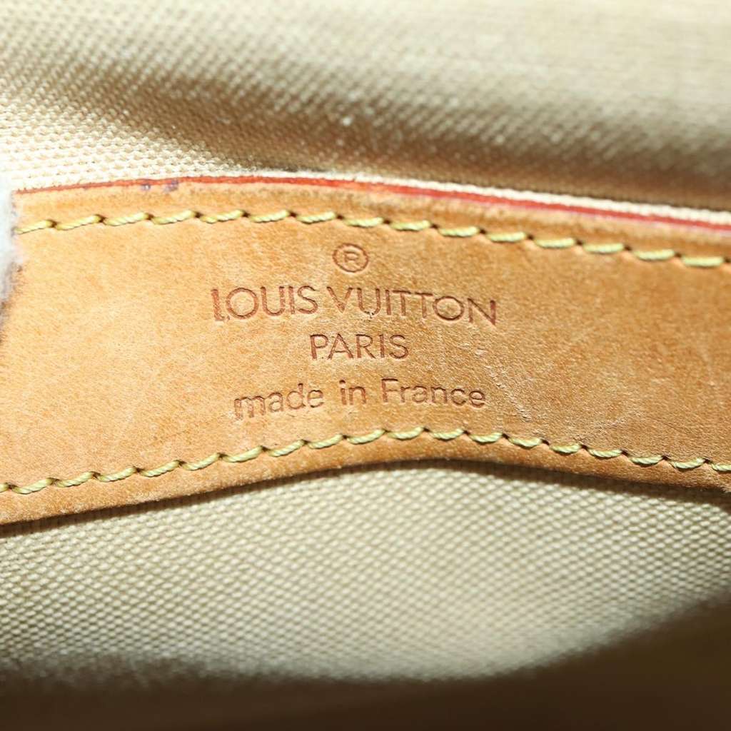 Louis Vuitton Naviglio Handbag Beige Canvas Fair condition - Box View