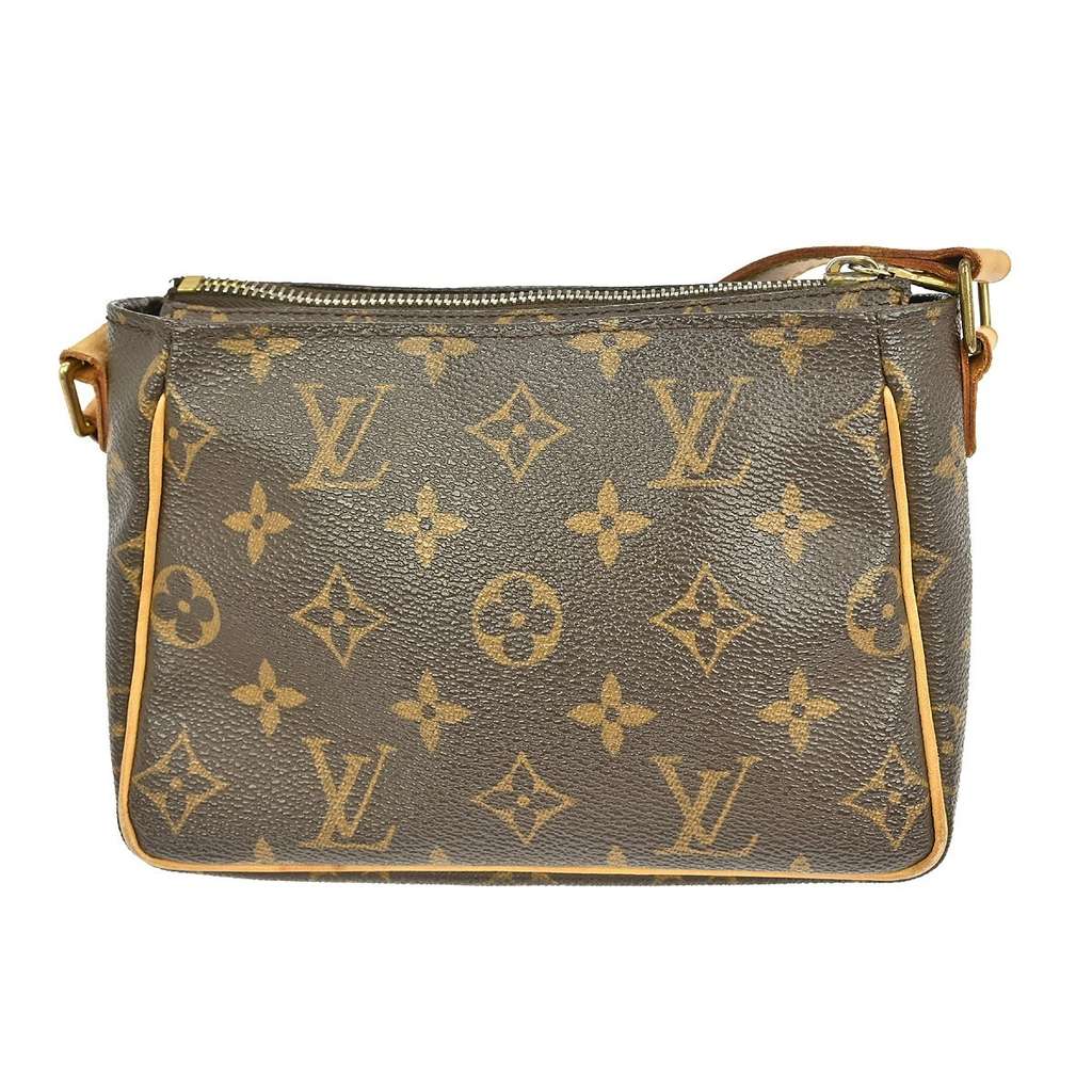 Louis Vuitton Viva Cite Handbag Brown Canvas Fair condition - Back View