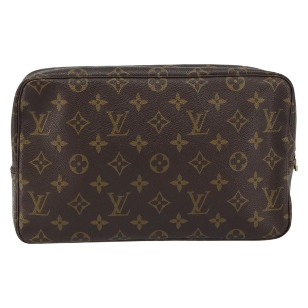 Louis Vuitton Trousse Toilette Brown Canvas Good condition - Back View