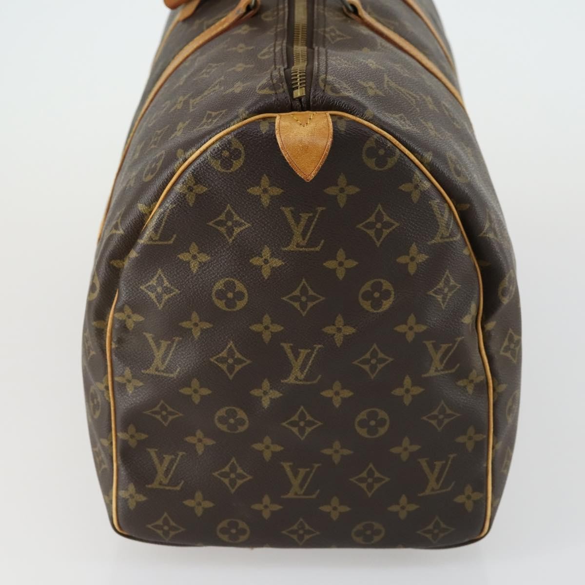 Louis Vuitton Keepall Bag Brown Canvas Fair condition - Inside View