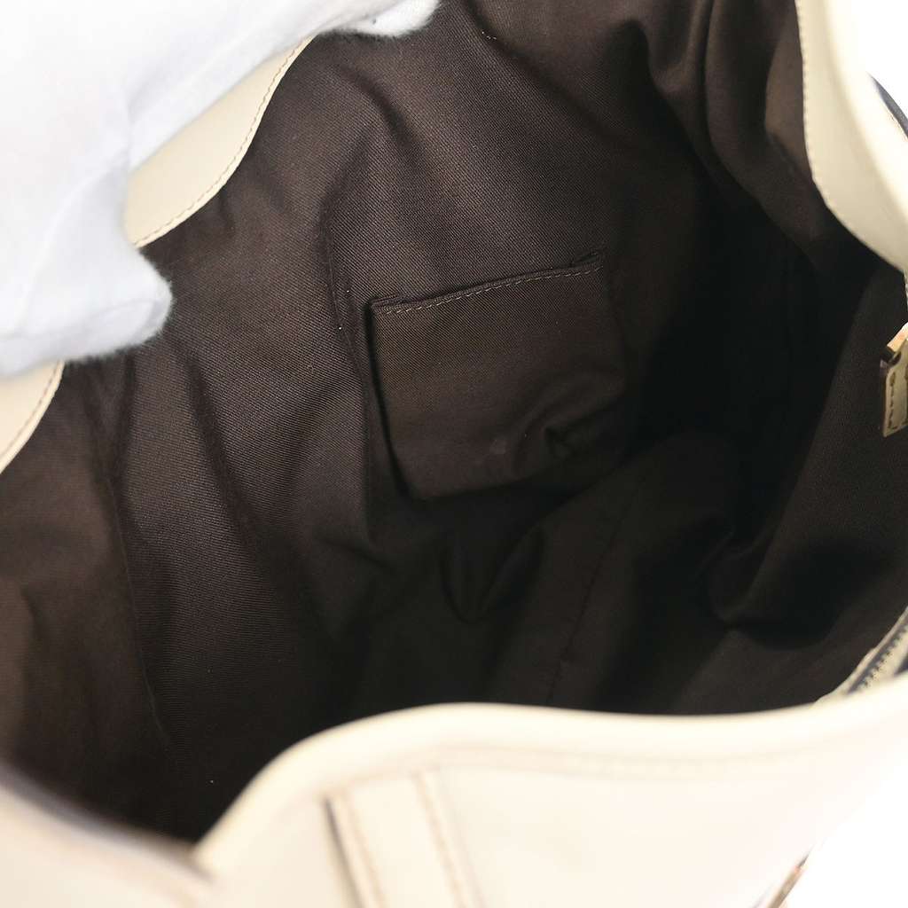 Gucci 85th Anniversary Hobo Ecru Leather Good condition - Inside View