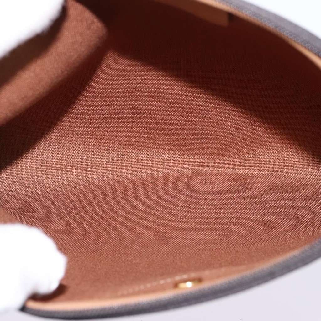 Christian Dior Vintage Honeycomb chain Black Canvas Good condition - Box View