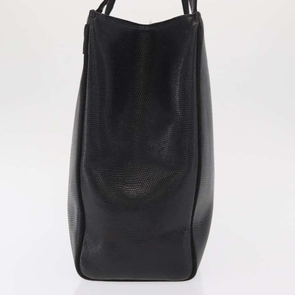 Salvatore Ferragamo Vara Tote Black Leather Good condition - Inside View