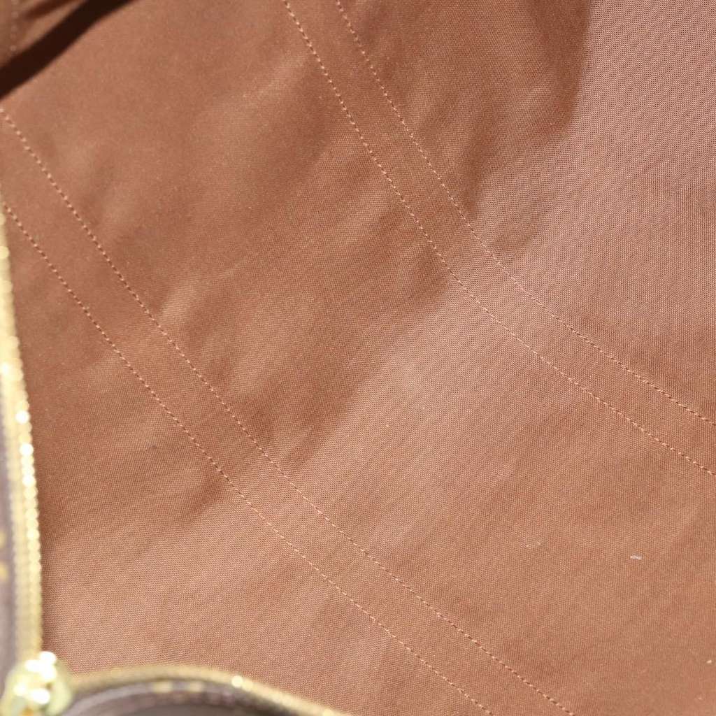 Louis Vuitton Keepall Bag Brown Canvas Fair condition - Box View