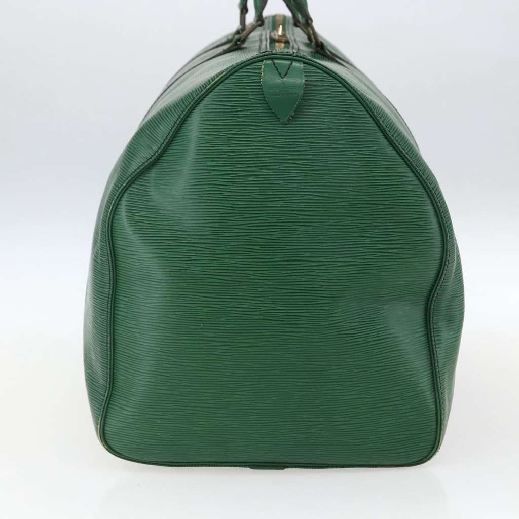 Louis Vuitton Keepall Bag Green Fair condition - Model View